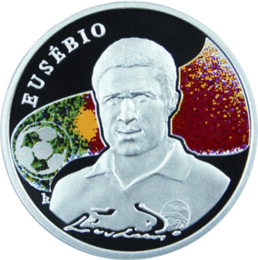ARMENIA 100 dram / 2008 r. -  Królowie futbolu: Eusebio