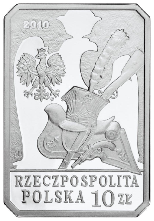 10 zł / 2010 r. - Szwoleżer Gwardii Cesarza Napoleona