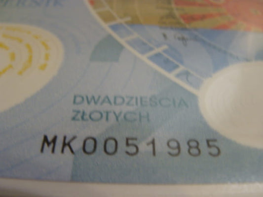 (1985r.)   20 zł / 2023 r. - Mikołaj Kopernik