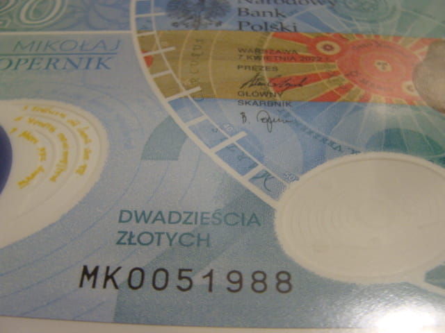 (1988r.)   20 zł / 2023 r. - Mikołaj Kopernik