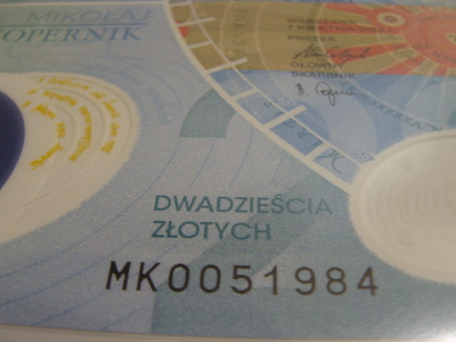 (1984r.)   20 zł / 2023 r. - Mikołaj Kopernik