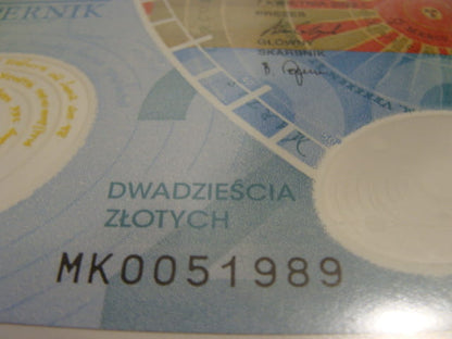 (1989r.)   20 zł / 2023 r. - Mikołaj Kopernik