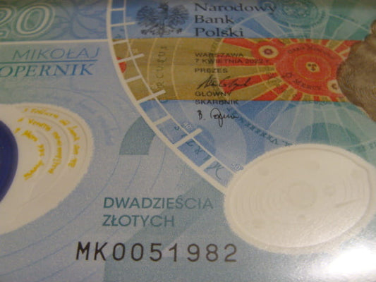(1982r.)   20 zł / 2023 r. - Mikołaj Kopernik