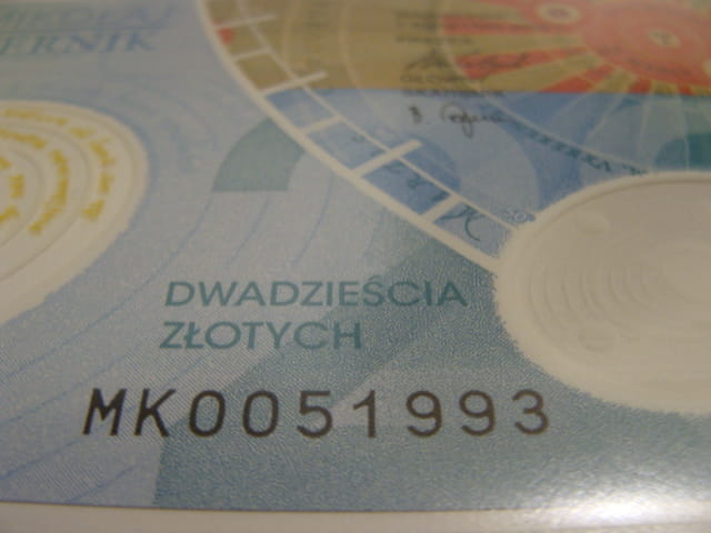 (1993r.)   20 zł / 2023 r. - Mikołaj Kopernik