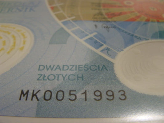 (1993r.)   20 zł / 2023 r. - Mikołaj Kopernik