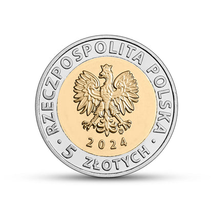 POLSKA 5 zł / 2024 r - Zamek w Łańcucie
