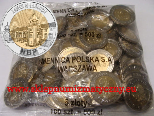 Woreczek - 100 sztuk: 5 zł / 2024 r - Zamek w Łańcucie