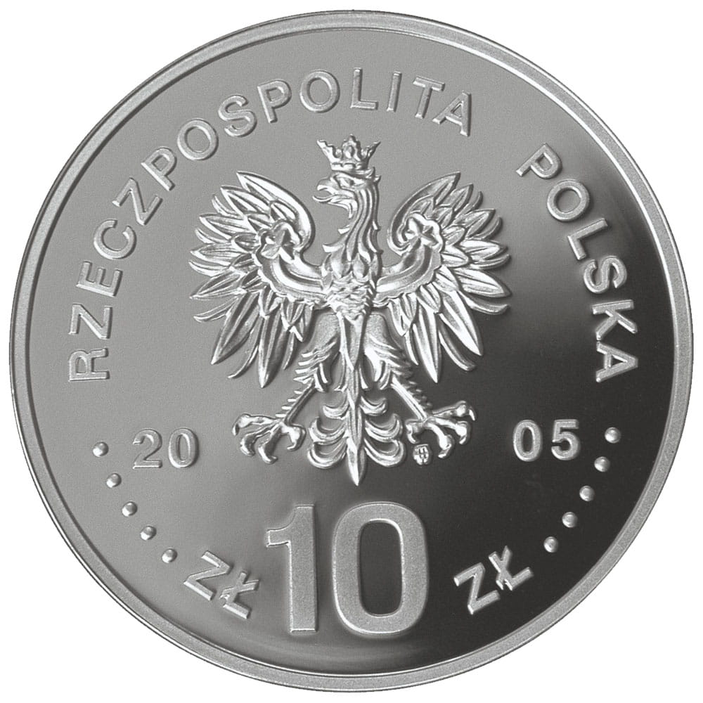10 zł / 2005 r. - Stanisław August Poniatowski - popiersie