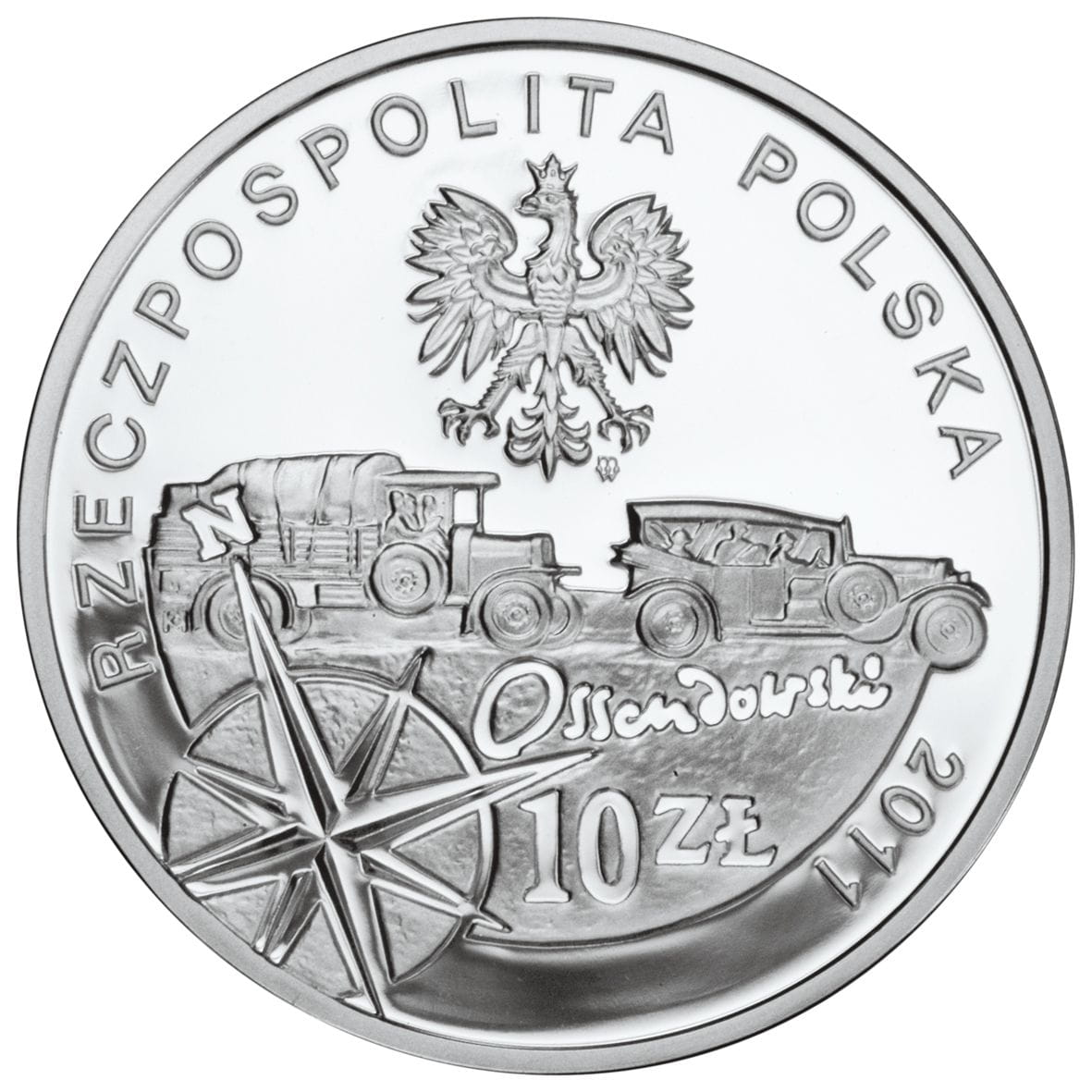 10 zł / 2011 r. - Ferdynand Ossendowski