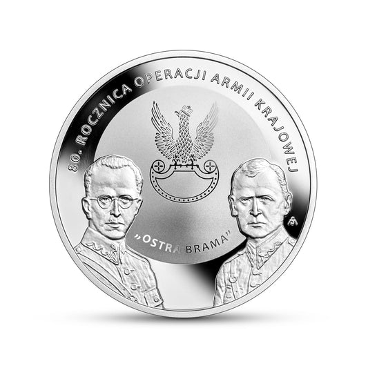 10 zł / 2024 r. - „Ostra Brama” - 80. rocznica operacji Armii Krajowej