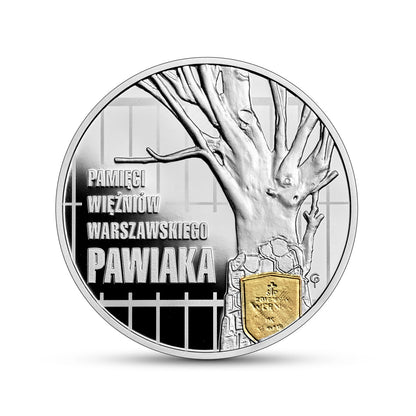 10 zł / 2024 r. - Pamięci więźniów warszawskiego Pawiaka
