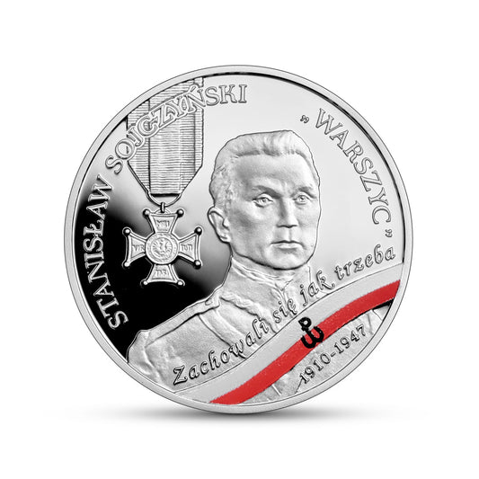 10 zł / 2023 r. - Żołnierze Niezłomni - Stanisław Sojczyński „Warszyc”