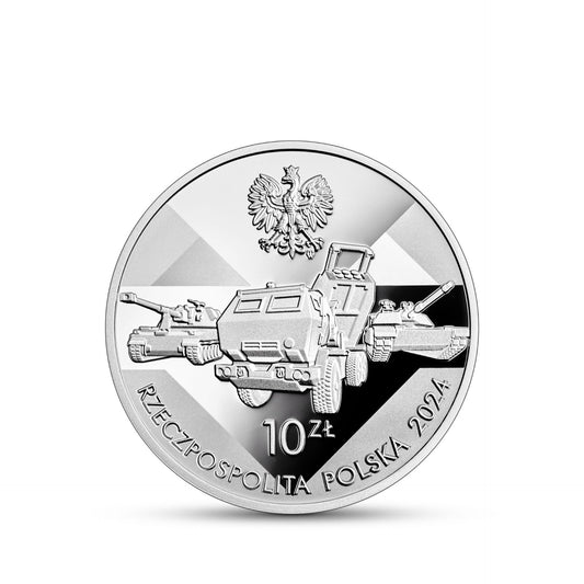 10 zł / 2024 r. -  25. rocznica wstąpienia Polski do NATO