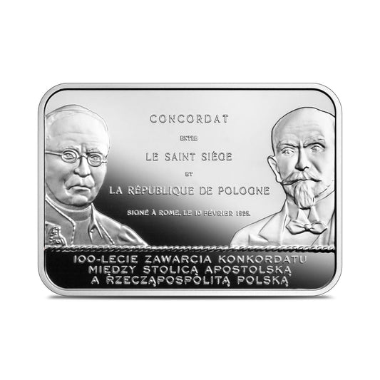 20 zł / 2025 r. -  Konkordat - 100-lecie zawarcia