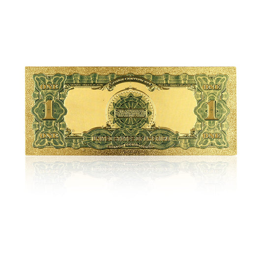USA: Banknot złocony 1$ - JEDEN dolar /1899