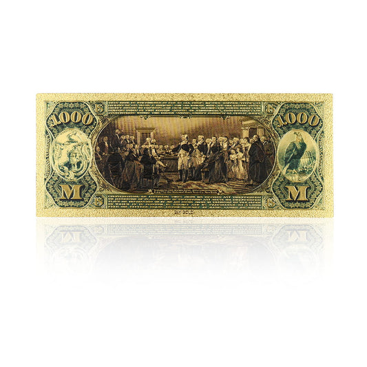 USA: Banknot złocony 1000$ - TYSIĄC dolarów /1875