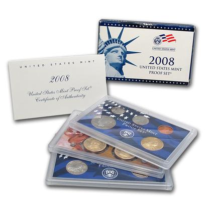 USA: zestaw rocznikowy: PROOF SET 2008 (S)